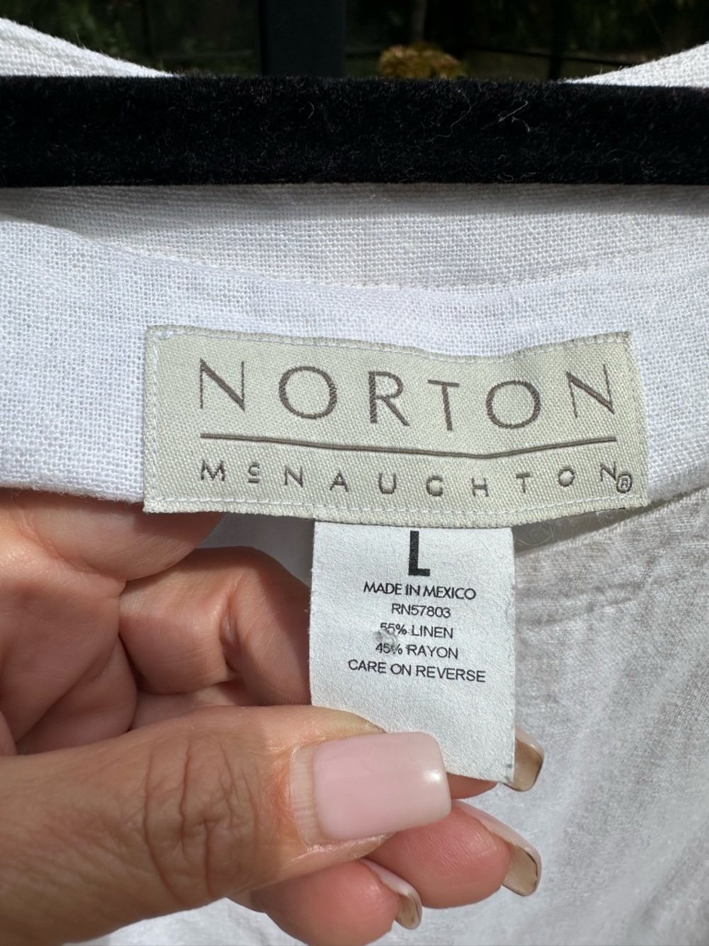 Norton Mcnaughton White Sleeveless Maxi Dress Classic Modern LG Linen Blend - Picture 3 of 10